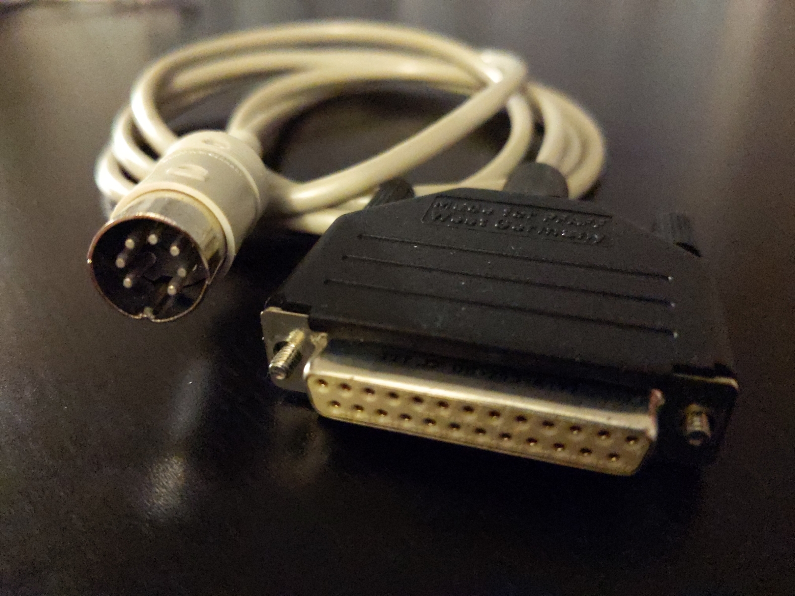 Label showing Made for PFAFF in West Germany.